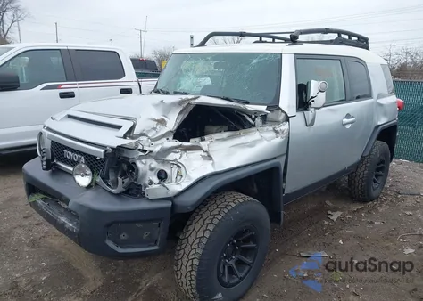 2007 Toyota Fj Cruiser из США, поврежденный, VIN JTEBU11F070093047